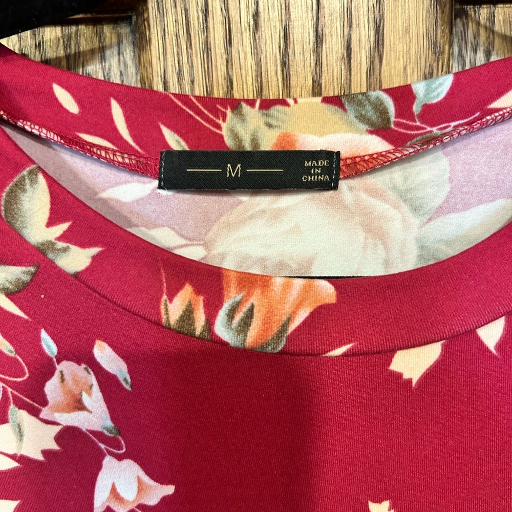 Buttery soft floral dress